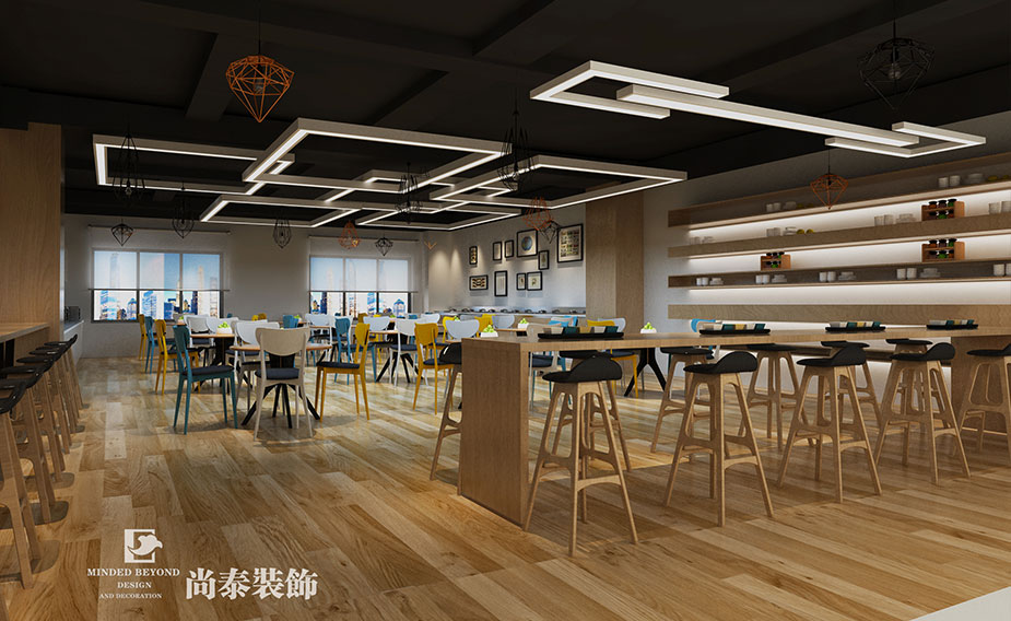 1100平跨境電商公司工業廠房裝修 | 公狼網絡 