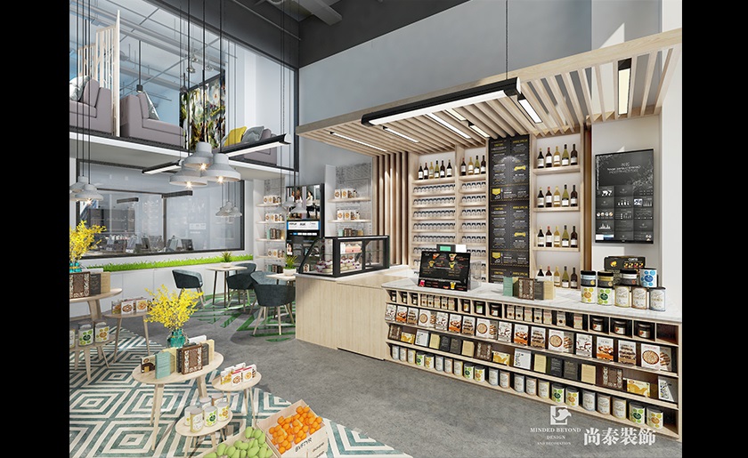 120㎡連鎖便利店裝修設(shè)計(jì) | 向陽(yáng)365 