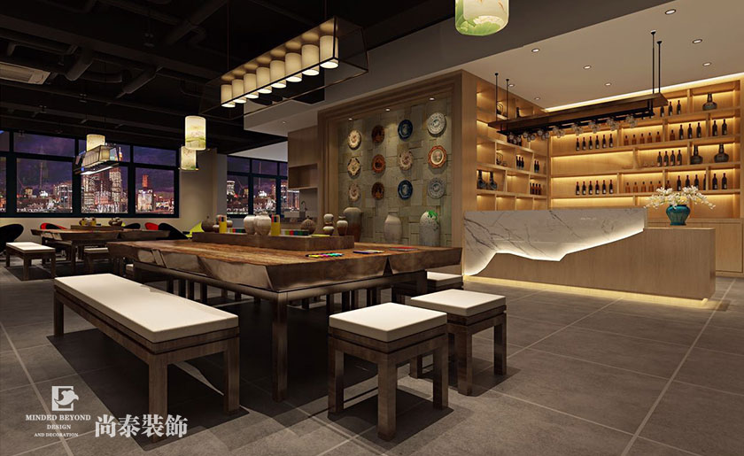 200㎡手工陶瓷館裝修設計 | 熏陶瓷