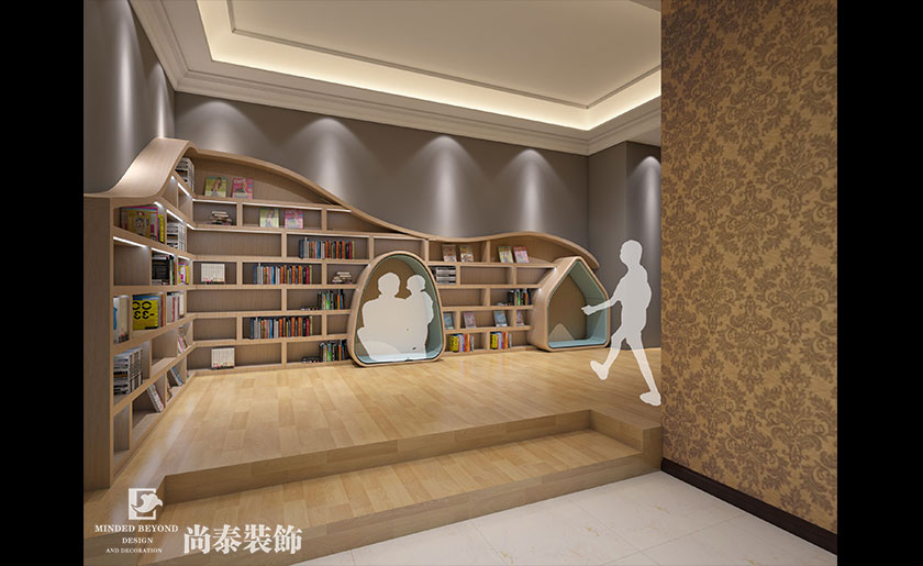 幼兒培訓(xùn)中心裝修效果圖-威廉王子公學(xué)