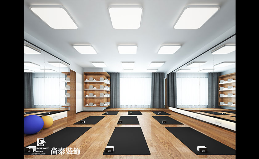  800㎡ 健身會所裝修設計實景圖 | 每日健身