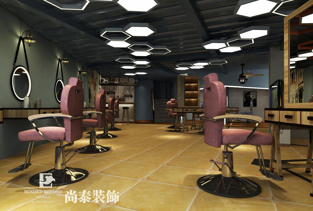 美容美發店裝修設計圖