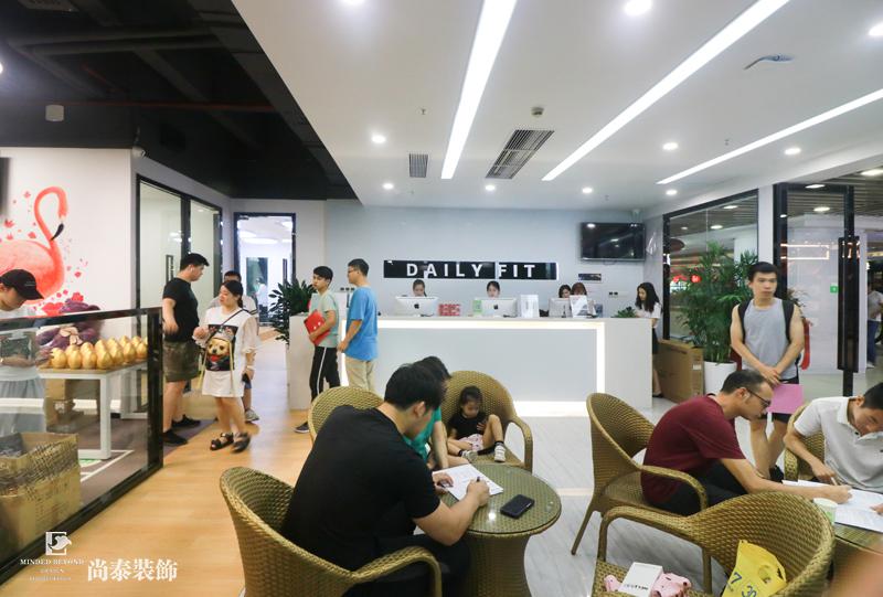 健身會所裝修設計實拍圖