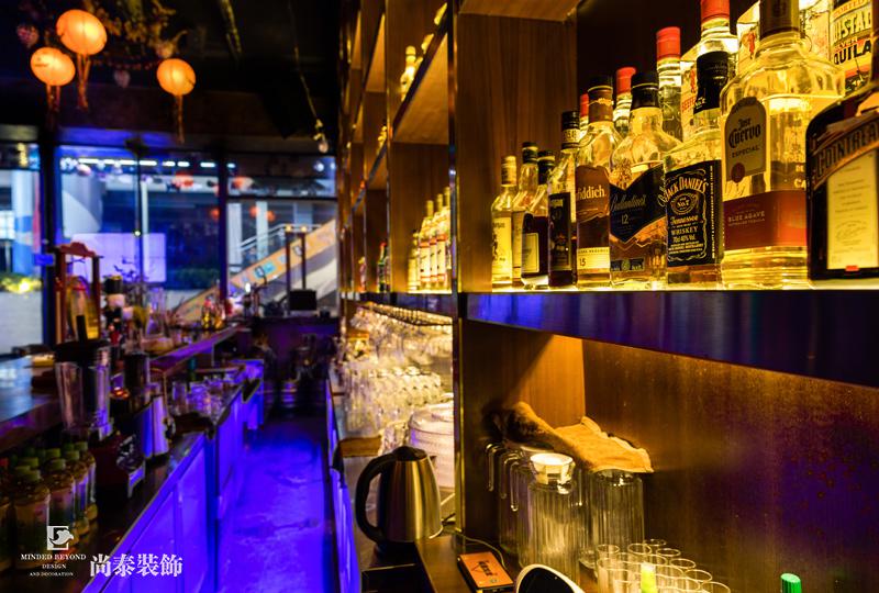 酒吧酒柜裝修實景圖 