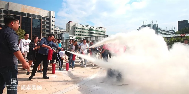 消防演練活動現場