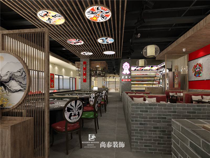 中式風格餐廳裝修設計