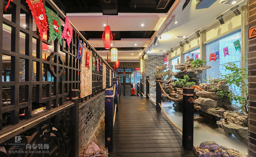 深圳火鍋店裝修實景圖-味蜀吾