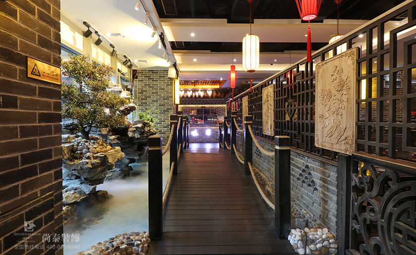 深圳火鍋店裝修實景圖-味蜀吾