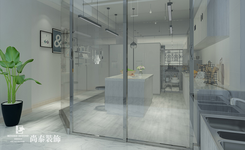 100㎡現代簡約蛋糕店裝修設計 | 馨格瑞拉