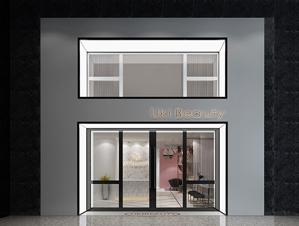 130平米ins網紅風美甲店設計 |  uki beauty