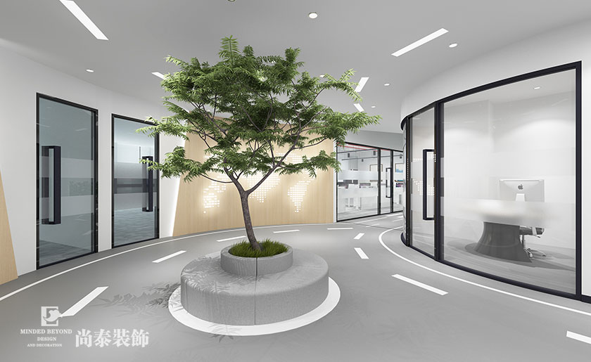 4400平米激光雷達科技公司辦公室裝修設(shè)計 | 速騰聚創(chuàng)