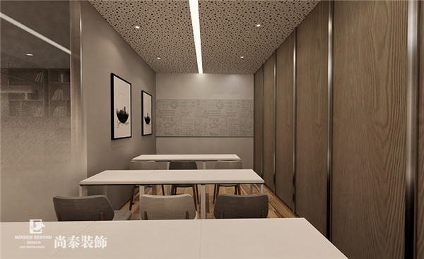 教育培訓公司辦公室休息區(qū)裝修效果圖