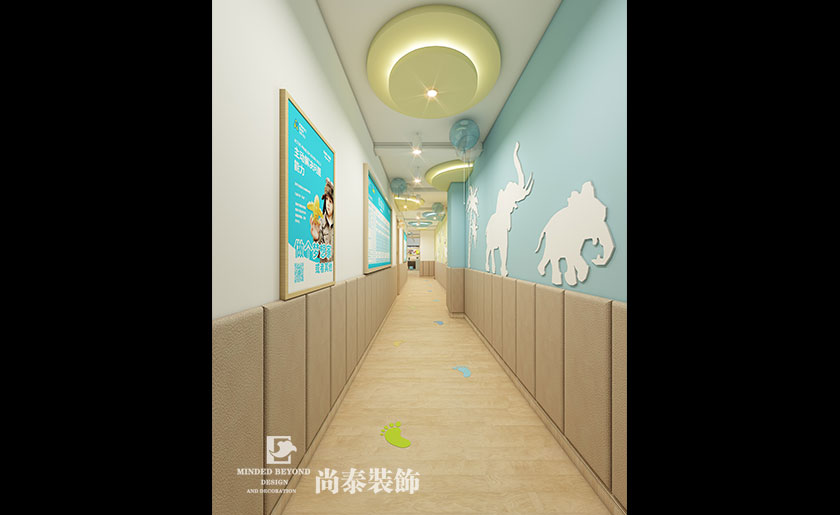 現(xiàn)代簡(jiǎn)約托育中心裝修效果圖-全優(yōu)貝貝