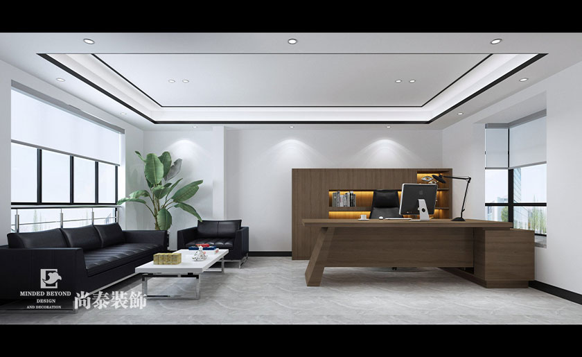 400平米微波科技辦公室裝修設計 | 晟銳微波