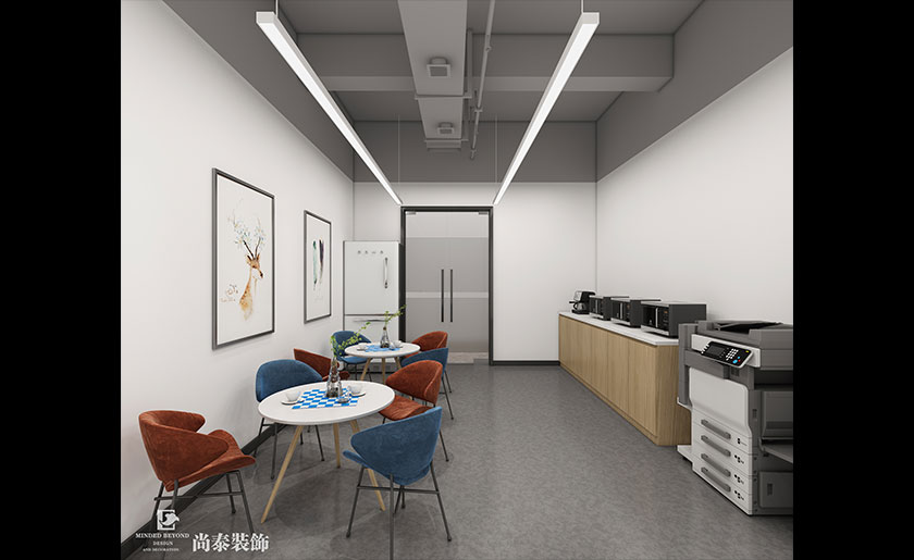 深圳辦公室設計1000平米高科技公司 | 固勝智能